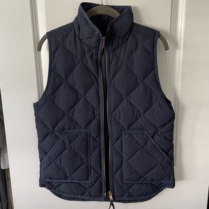 J Crew Factory Vest in Navy